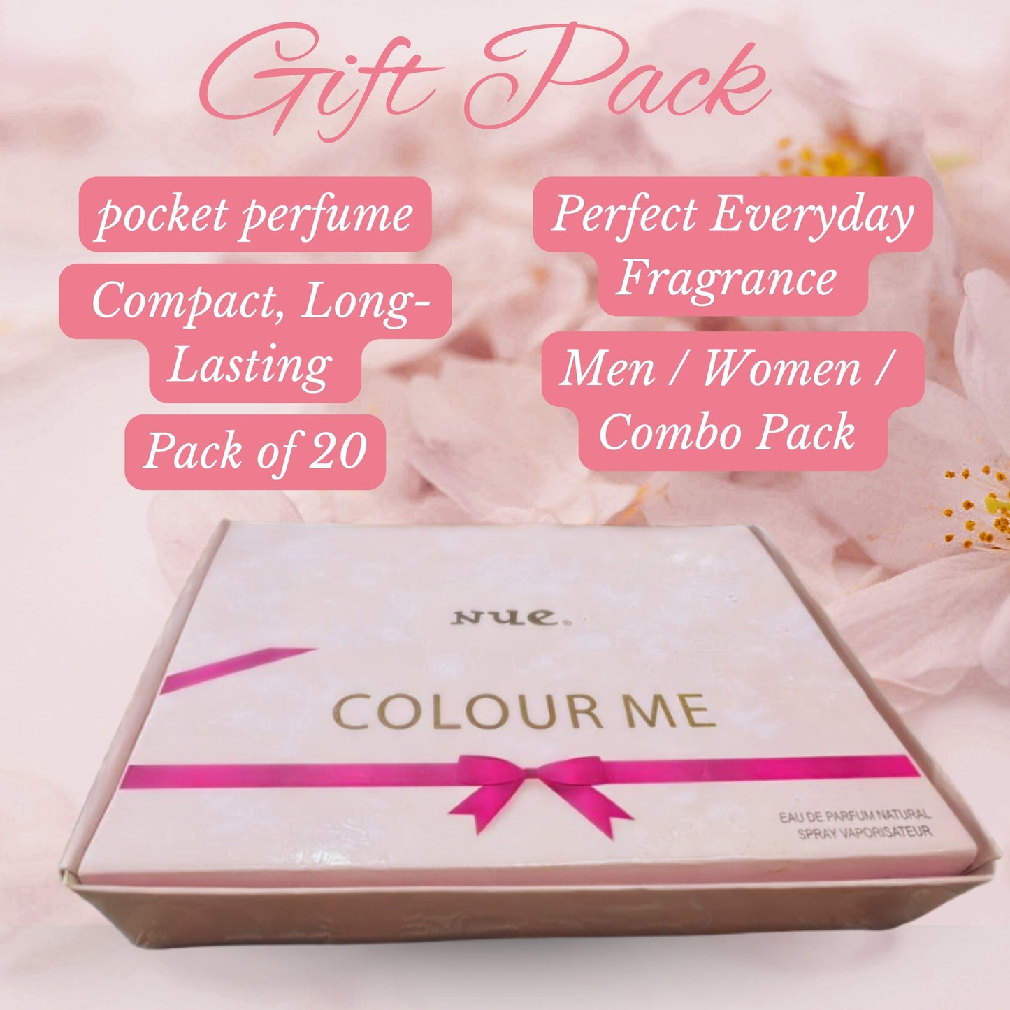 Haven & Hue™ 20-Piece Pocket / Pen Perfume Gift Pack – Men, Women & Combo